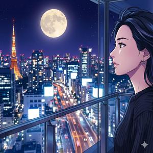 夜に溶ける