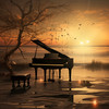 Relaxation Piano in Mind - Melody in Rain Piano