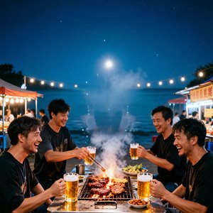 深夜摊