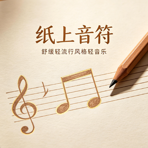 纸上音符【舒缓轻流行风格轻音乐】