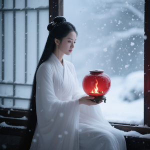 莲台燃尽指尖温