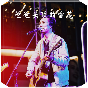 爸爸头顶的雪花