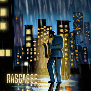 Midnight With a Saxophone in the Rain