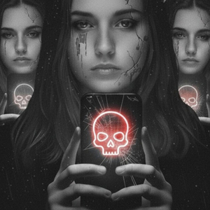 Je la Ghost d un Clic j aime la voir pleurer sur son Insta depeuple