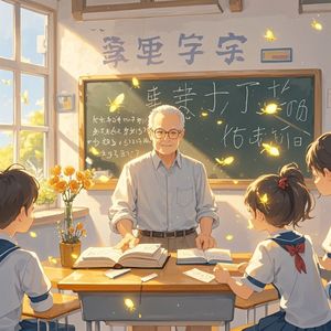 老师老师教室里的萤火虫