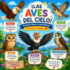 ¡Las Aves del Cielo!