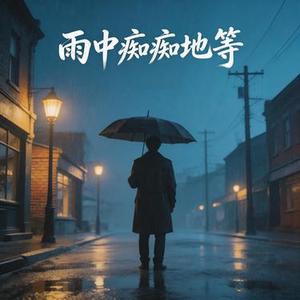 雨中痴痴地等