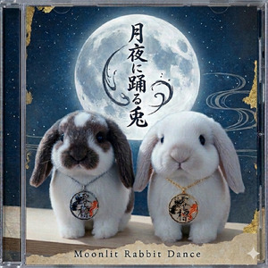 月夜に踊る兎