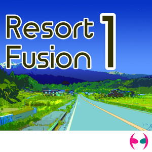 早朝の緑化都市と印旛沼