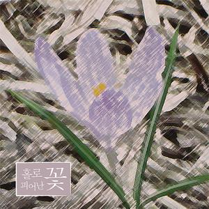 홀로 피어난 꽃