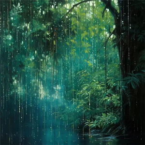 下雨声滴滴答答