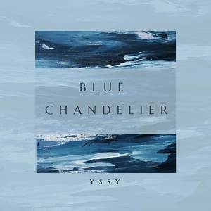 Blue Chandelier