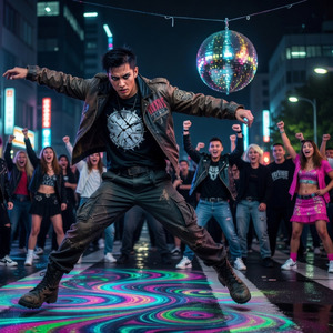 真夜中を撃ち抜く極彩色のステップ