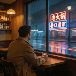 成都的夜 小酒馆的暖