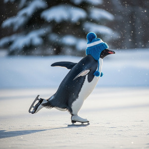 すいすいペンギンのスケート