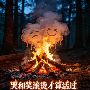 哭和笑滚烫才算活过