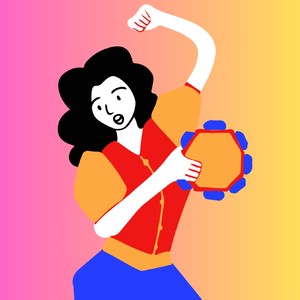 O pandeiro - música infantil carnaval