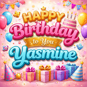 Happy Birthday to You Yasmine