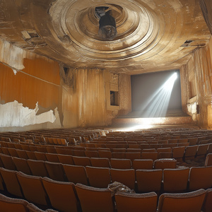 Broken movie projector　　壊れた映写機　　 　　 by @explosivecondenser2203