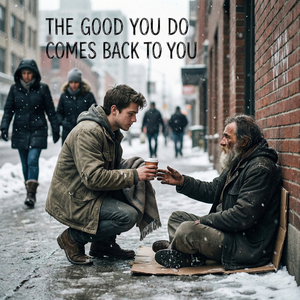 The good you do comes back to you