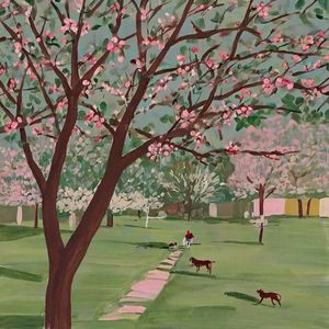 四点的海棠花未眠