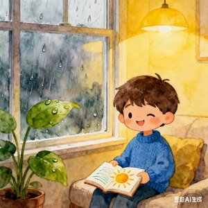 如果阴雨绵绵那我做你的晴天