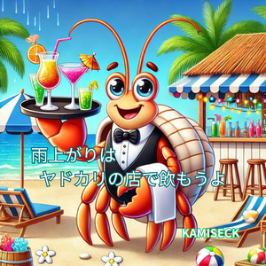 雨上がりはヤドカリの店で飲もうよ