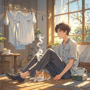 角落的微光_逆光