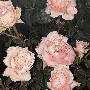 微醺白桃月季花2.0