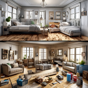 毕业十年了（没住过好房子）