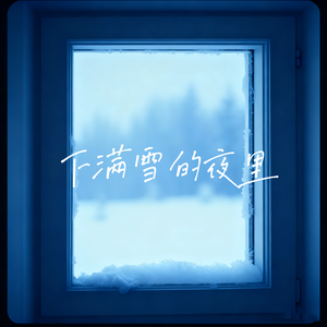 下满雪的夜里