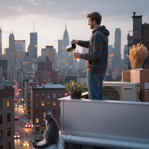 На крыше моего дома