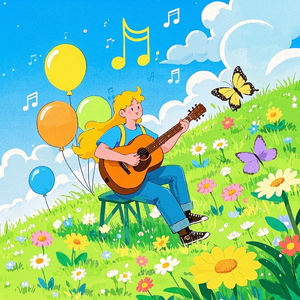 阳光午后的甜梦