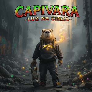 Capivara Luz na Cinza