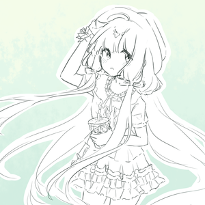 青柠梅子苏打水