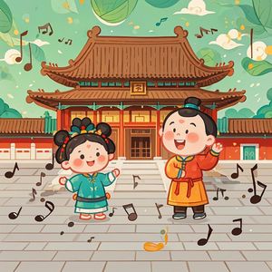 国学成语儿歌《望风披靡》