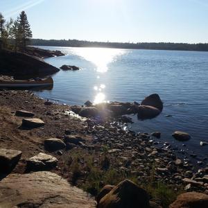 Dom sista vågorna mot stranden