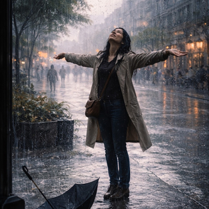 Upon the Falling Rain