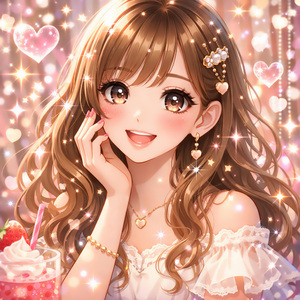 キラキラ女子のダンス