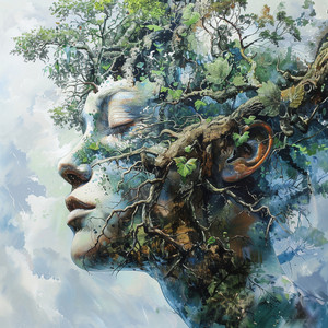 Paisaje Onírico De Sueño Calmante