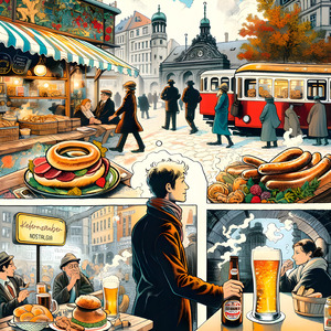 Bär, Brötchen, Bockwurst and Bier