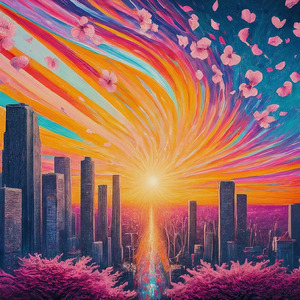 光り輝く地平線