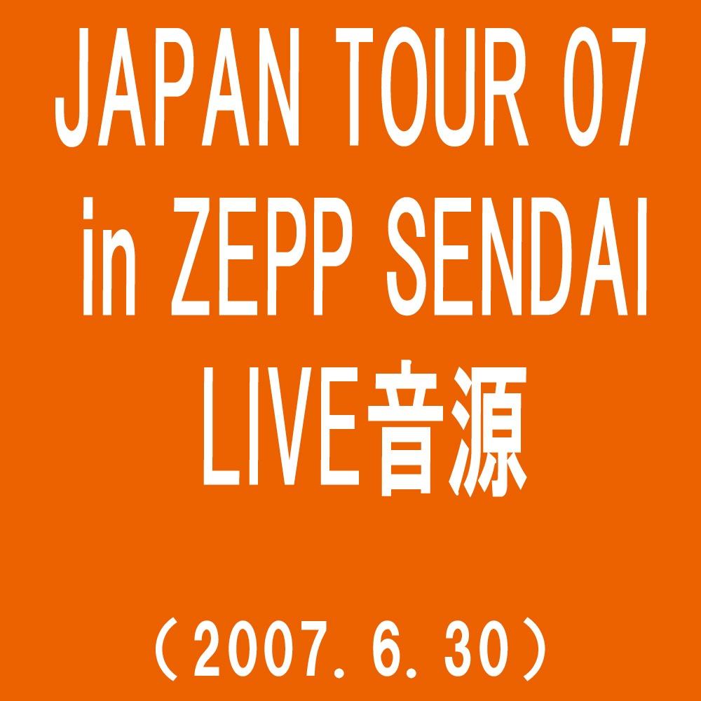 one moment(japan tour 07 in zepp sendai(2007.6.30))