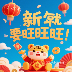 新年就要旺旺旺