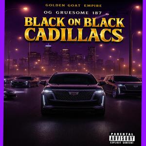BLACK ON BLACK CADILLAC