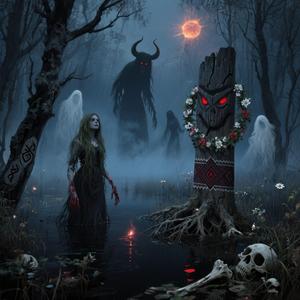 Baba Jaga w puszczy martwej