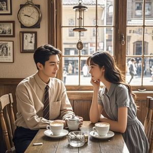 咖啡馆里的钟摆