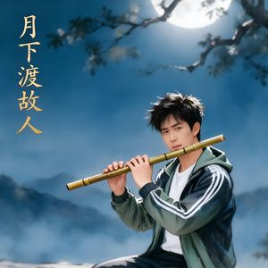 《月下渡故人》