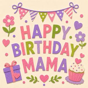 Happy Birthday Mama (Pop-rock celebration)