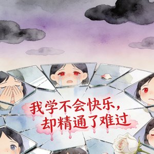 我学不会快乐，却精通了难过